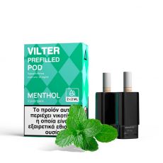 Menthol - ICE - Aspire Vilter pods 20mg - 2 Pods  7.00