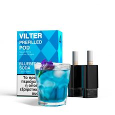 Blueberry Soda - ICE - Aspire Vilter pods 20mg - 2 Pods  7.00